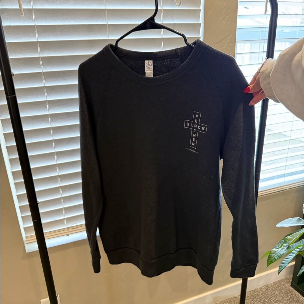 Black Crewneck Sweater by [alternative]